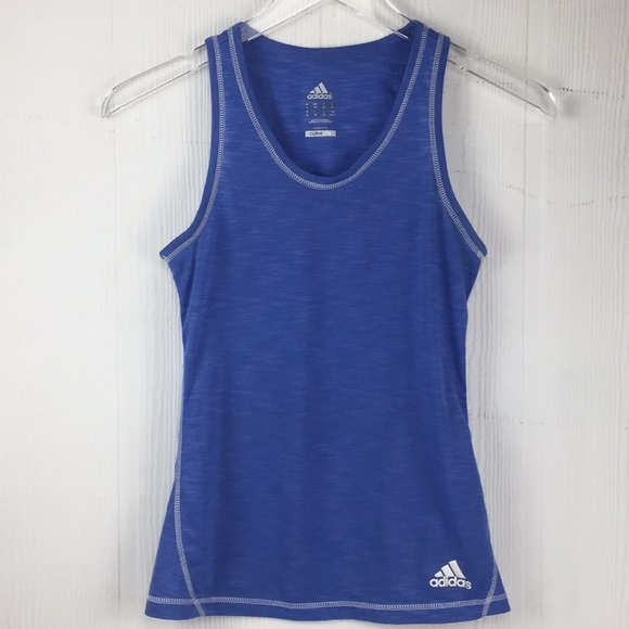adidas Tops - Adidas Climalite Tank Top Blue Sz XS